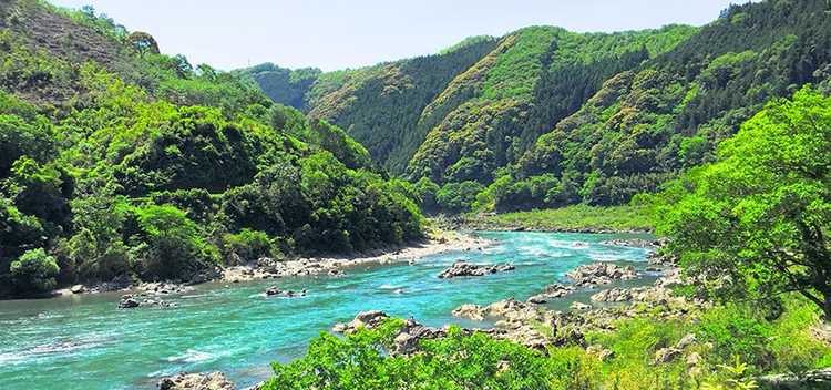 四万十川と恵まれた環境